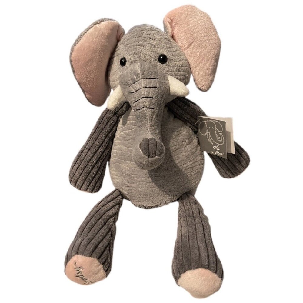 Scentsy Candle Buddy Ollie‎ The Elephant 16” Soft Lovable Child Plush Companion